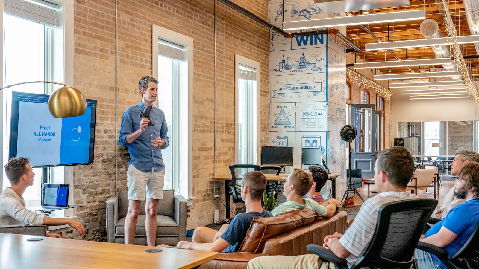 Échanges entre entrepreneurs chez OmniSpace