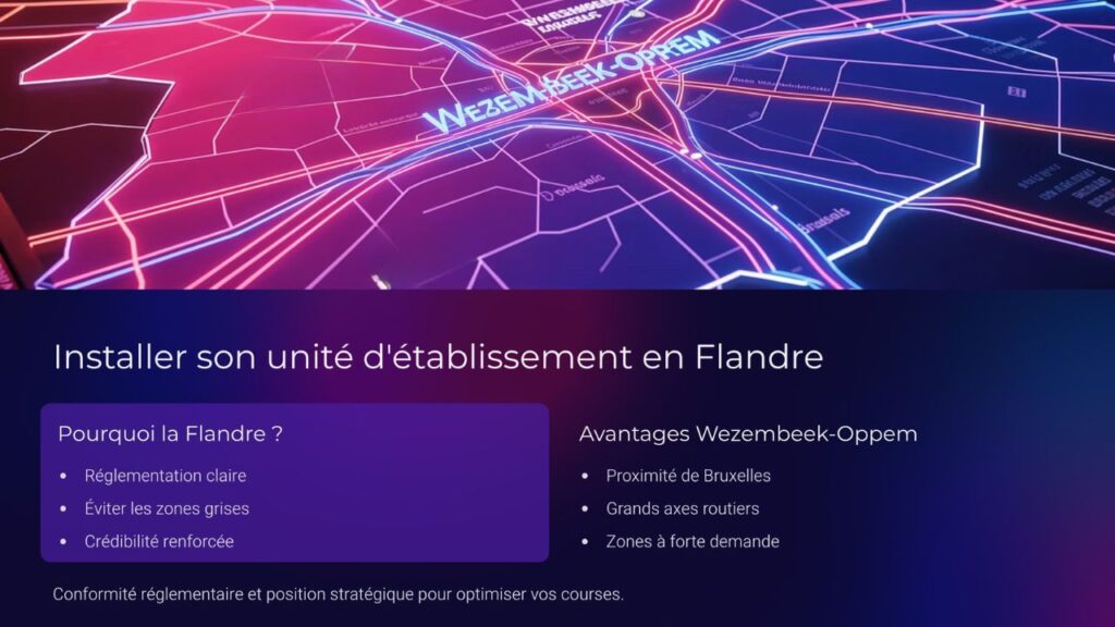 Installer son unité d’établissement en Flandre : un choix stratégique